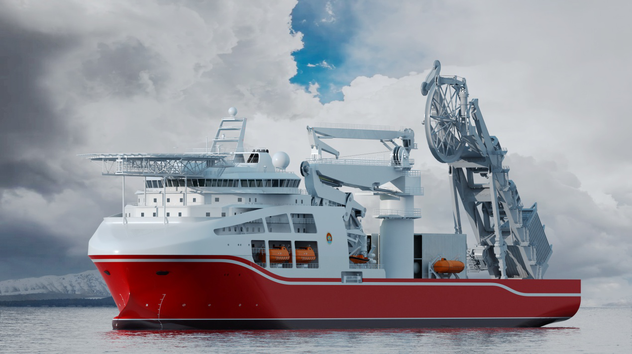 500-metre saturation diving mother ship