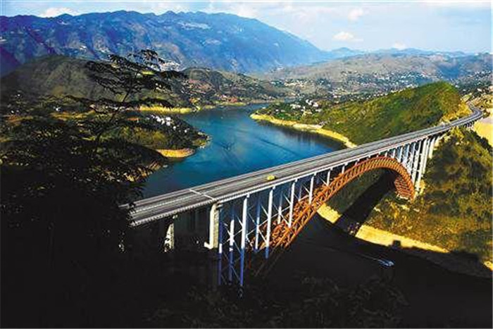 Chongqing Daning River Bridge