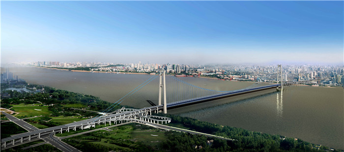 Wuhan Yangsigang Bridge Yangtze River Bridge