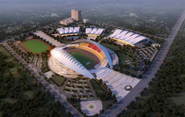 Huanggang Stadium of Huanggang Sports Center Phase 1