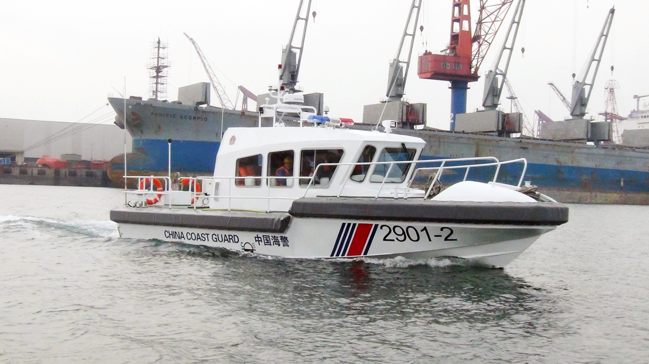 BH-L1250 aluminium alloy high speed patrol boat