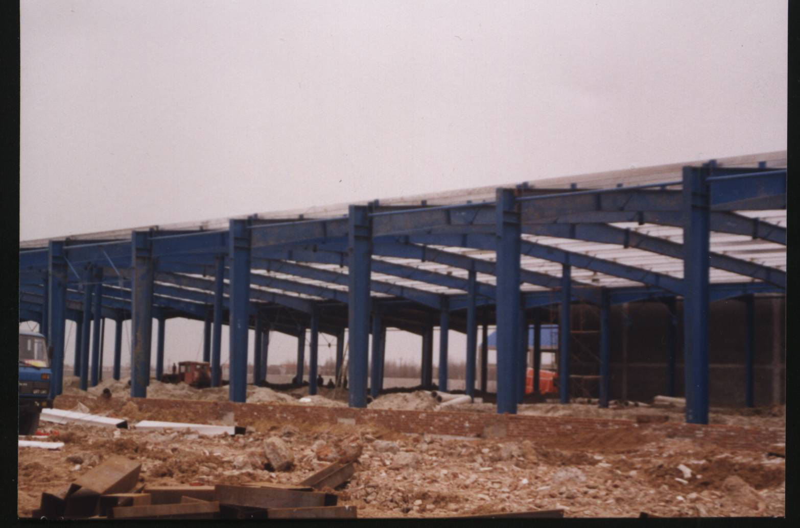 Factory building steel structure works of Zhongxiang Xinmeixiang Food