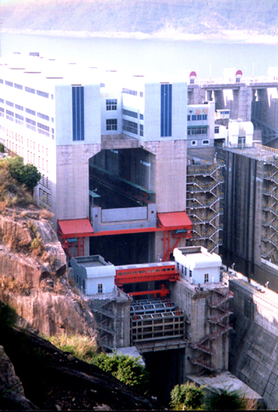 Ship lift of Fujian Shuikou