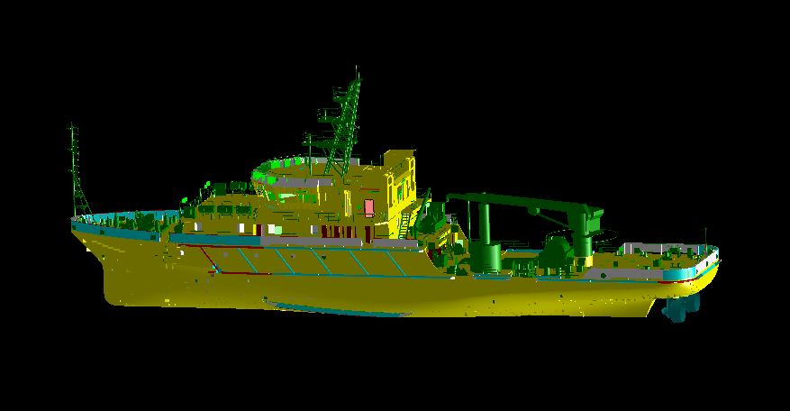 1,200 tonnage mid-size buoy tender