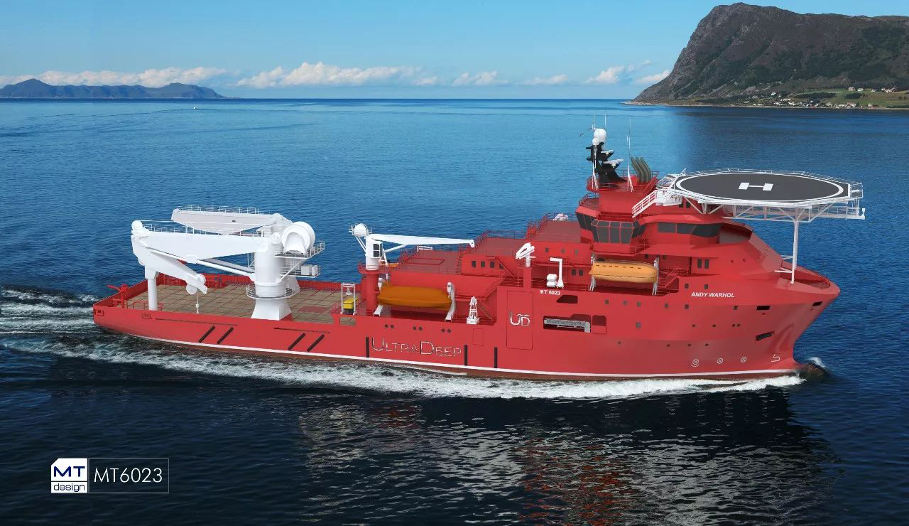 MT6023 Deep diving support ship