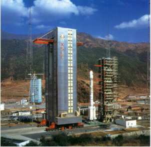 西昌卫星发射塔架