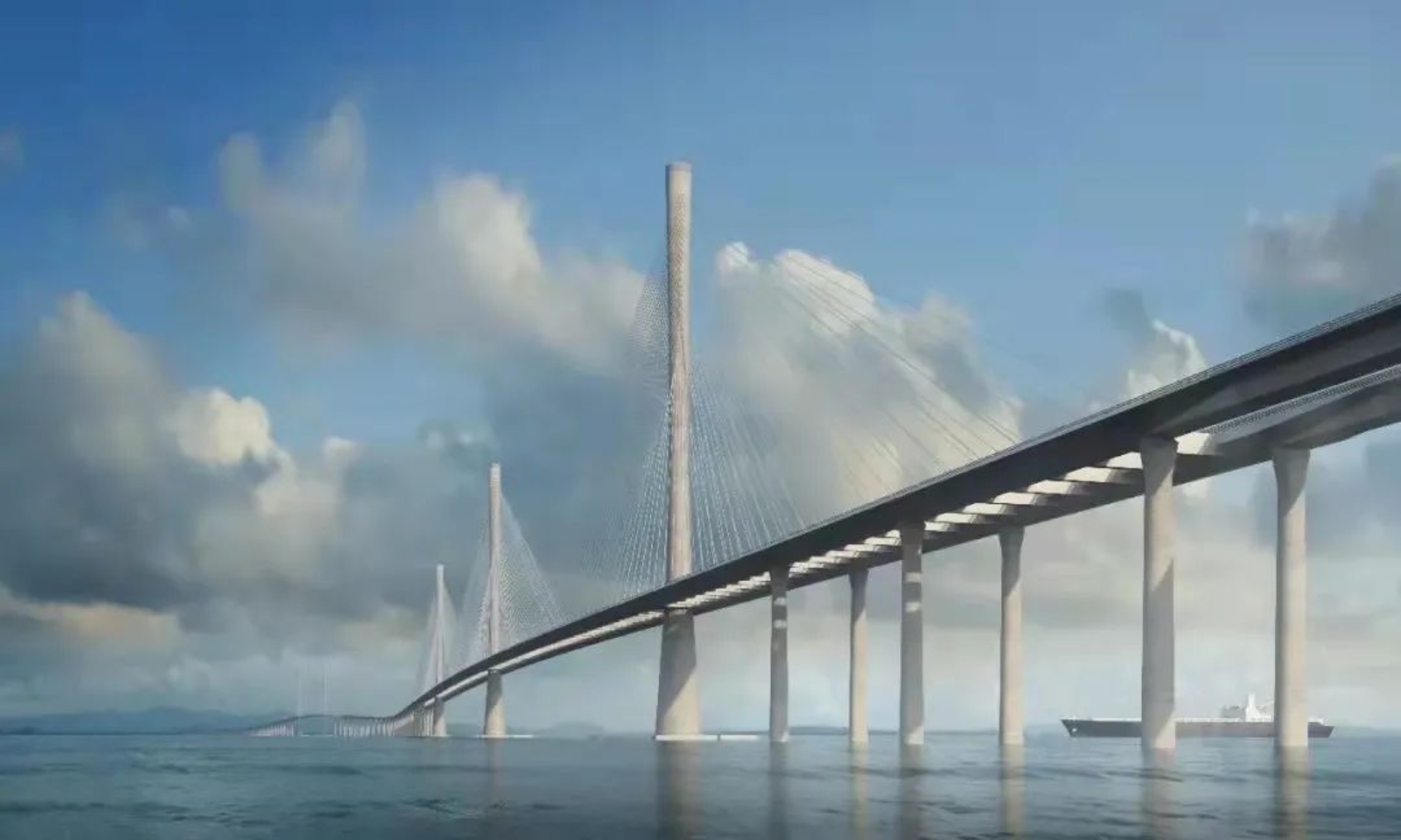 黄茅海跨海通道